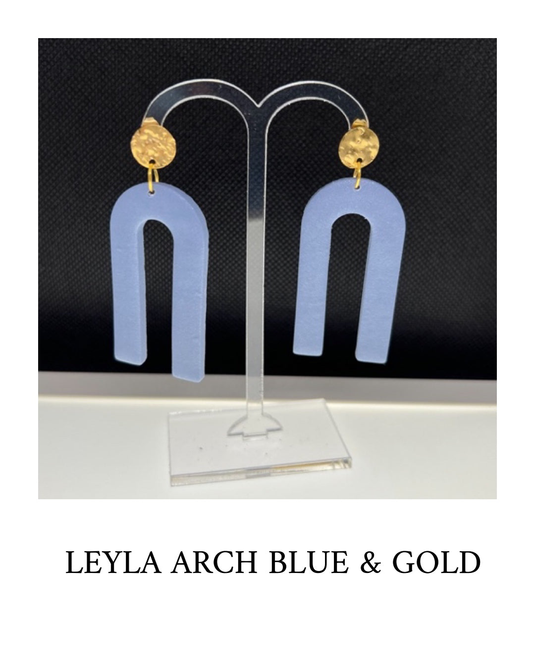 Leyla Arch Blue Gold